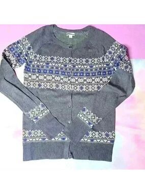 Merona Printed Cardigan